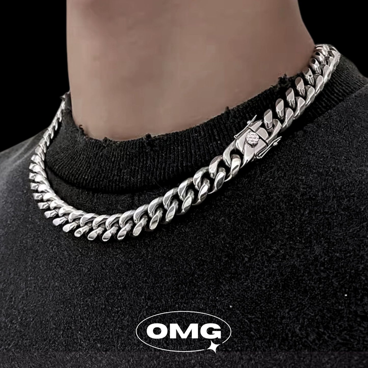 OMG - Heavy Cuban Men's Necklace