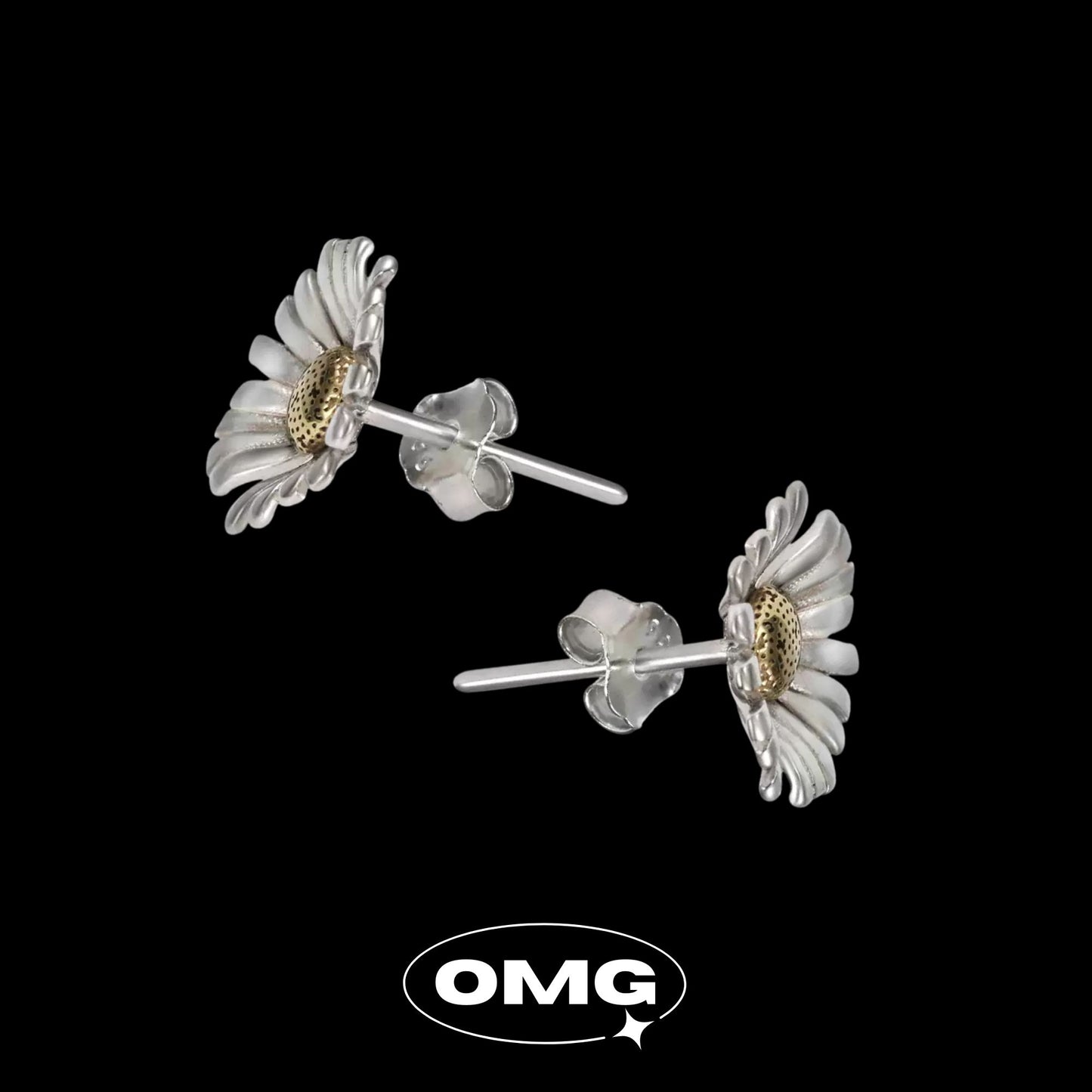 OMG - Y2K Daisy Men's Earrings