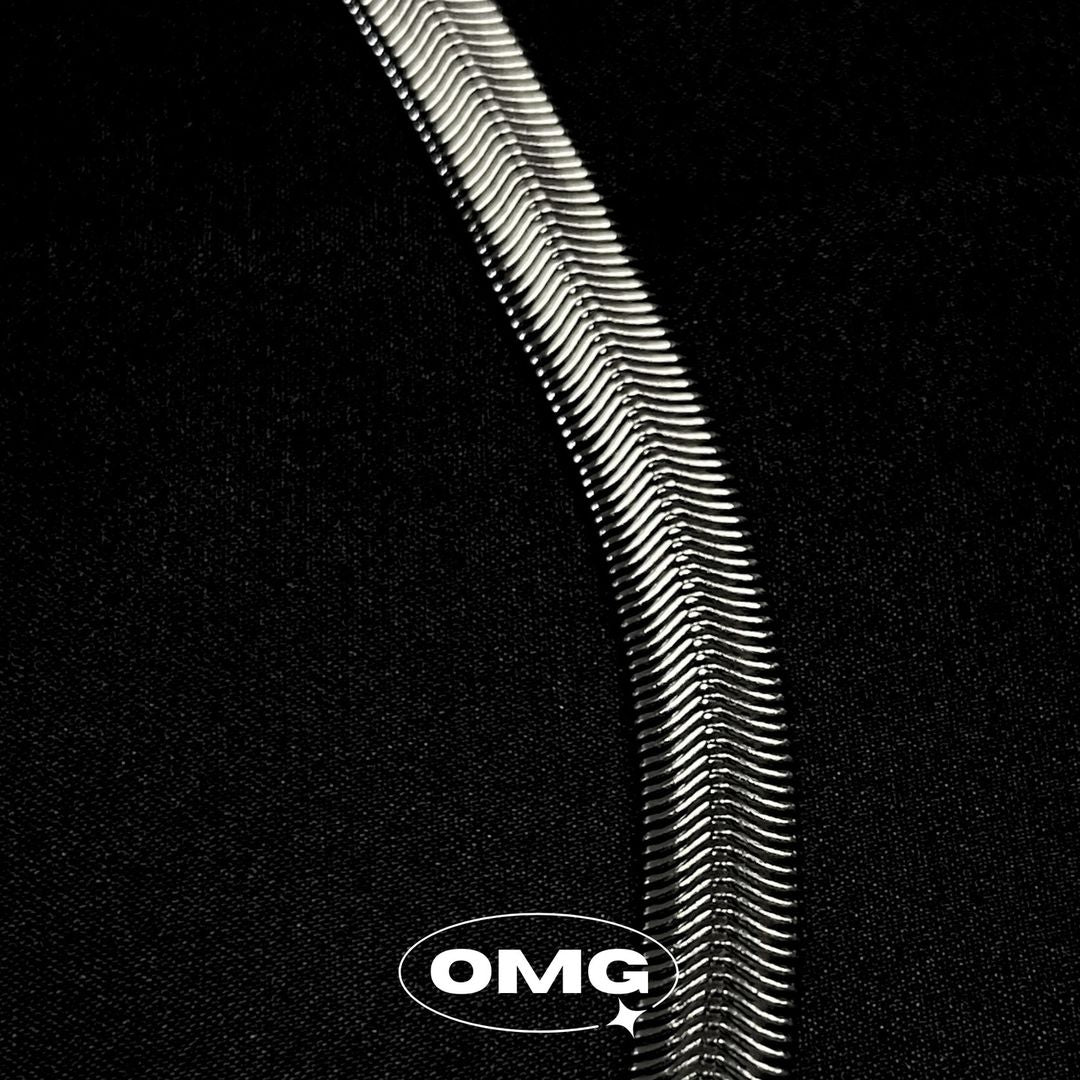 OMG - 經典男裝蛇骨鏈頸鏈