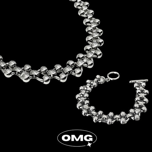 OMG - Y2K Water Drop Men's Accessory Set