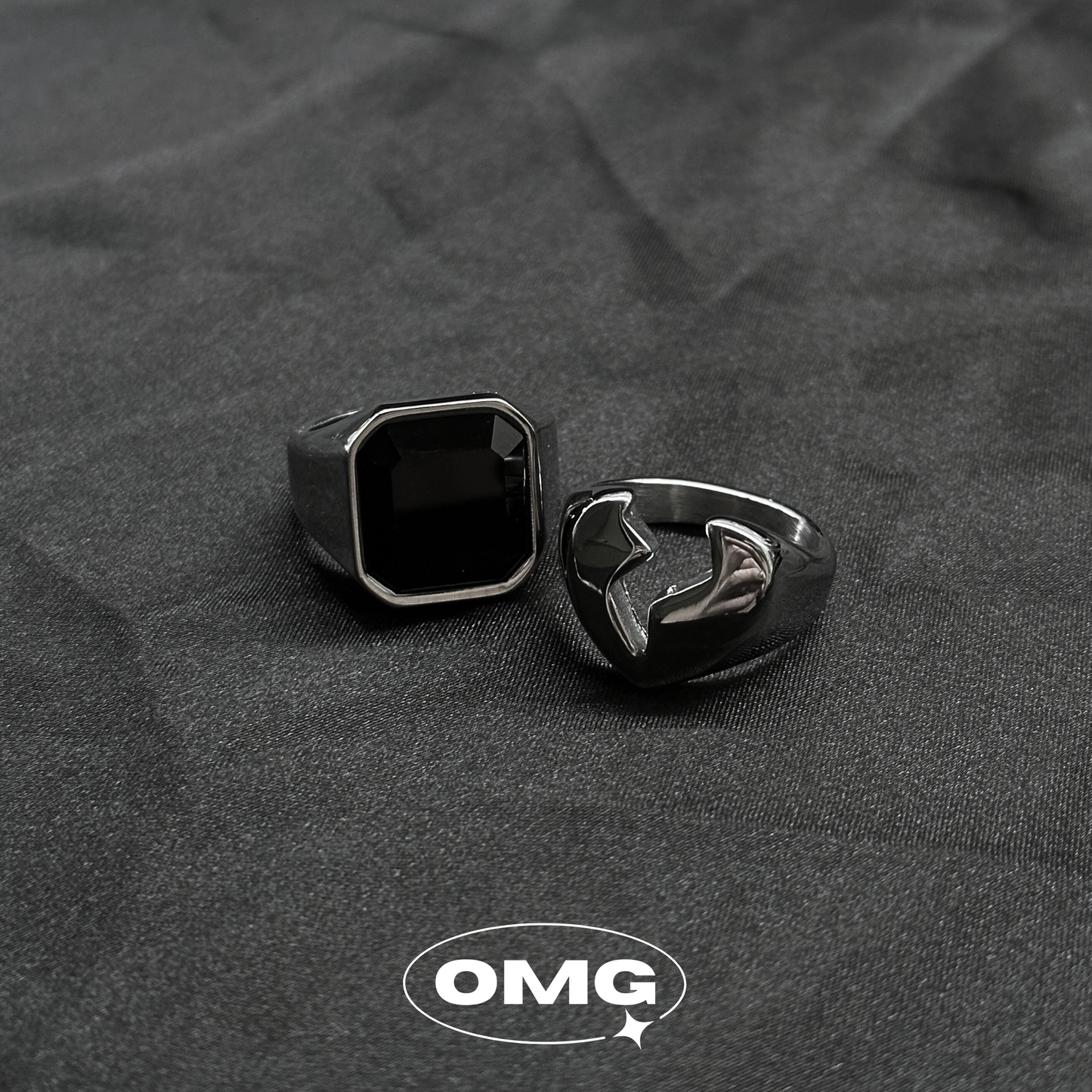 OMG - Broken Heart Men's Ring