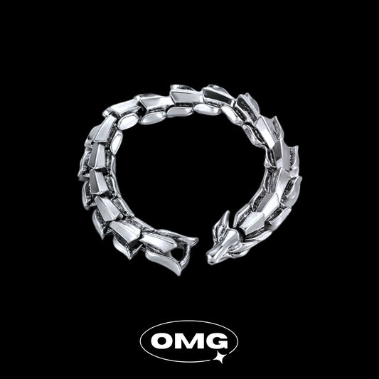 OMG - 3D Dragon Scale Men's Bracelet