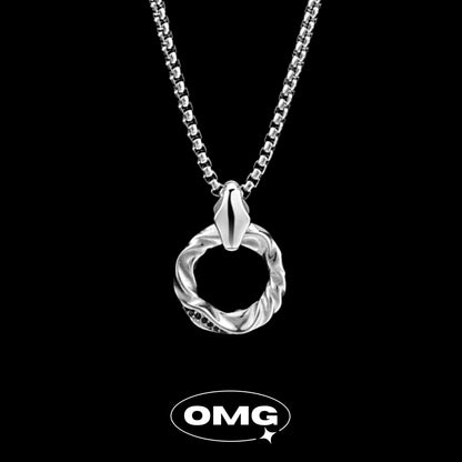 OMG - Mobius Strip Men's Pendant Necklace