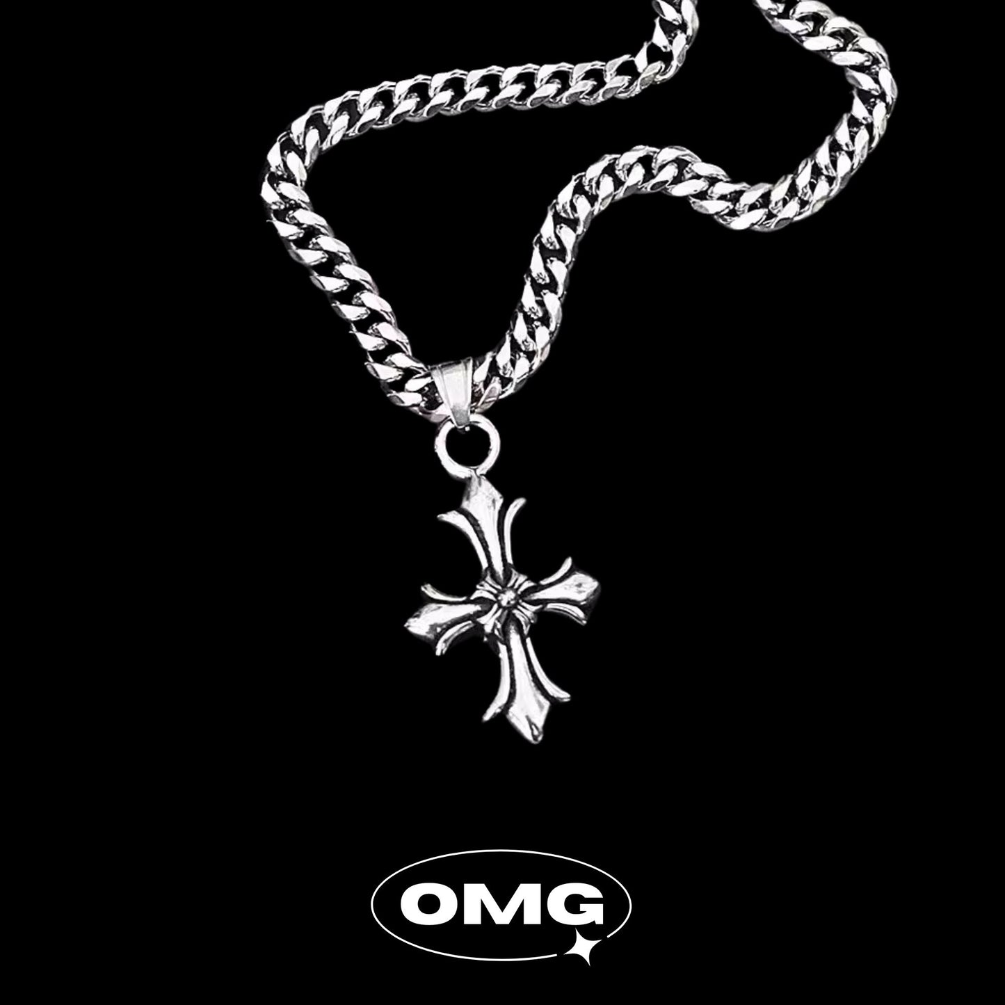 OMG - Roman Cross Men's Necklace