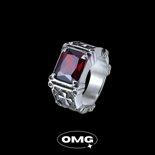 OMG - Vintage Ruby Men's Ring