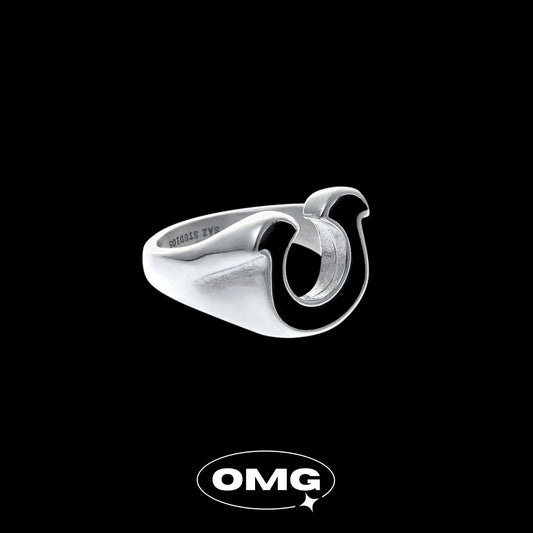 OMG - Lucky Horseshoe Men's Ring