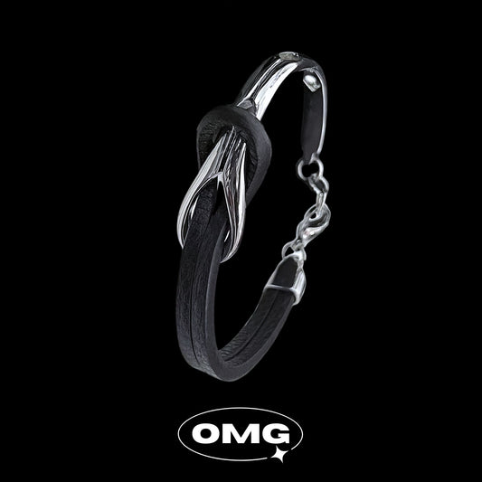 OMG - Fashion Leather Men's Bracelet