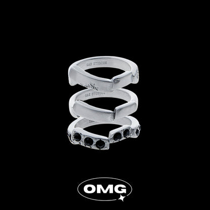 OMG - Fashionable Triple Men's Ring