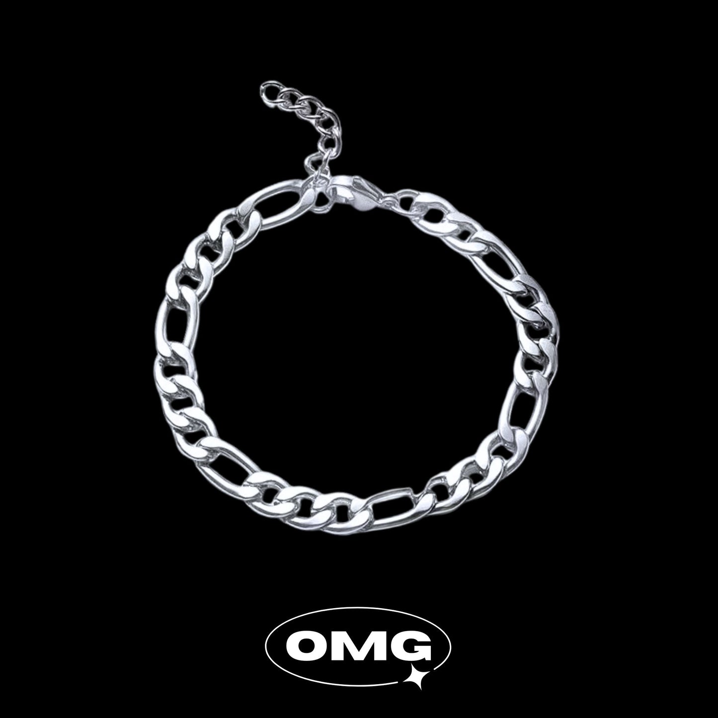 OMG - 時尚 3:1 鏈男士手鏈