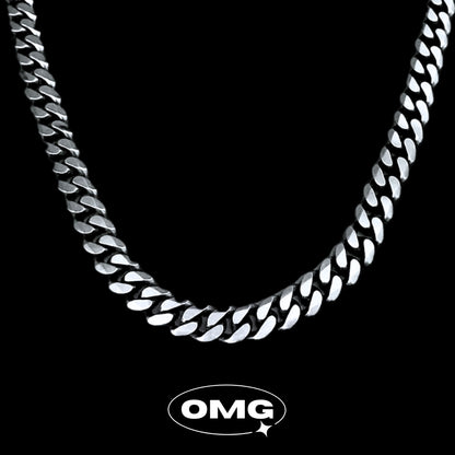 OMG - Matte Version Cuban Men's Necklace. 