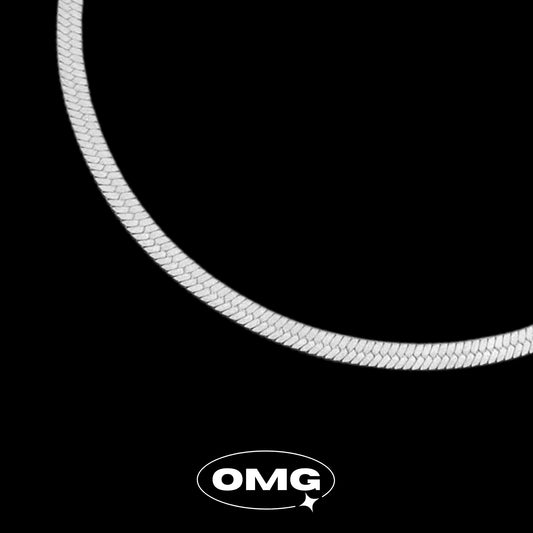 OMG - 亮面蛇骨士頸鏈/項鏈