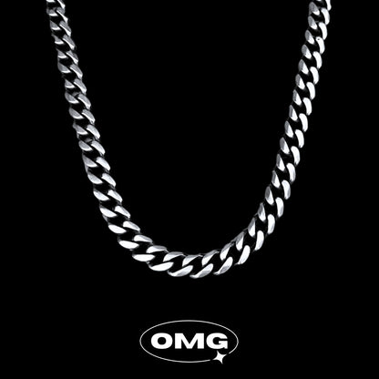 OMG - 復古黑古巴男士頸鏈/項鍊