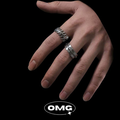 OMG - 奇犽閃電男士戒指