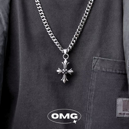 OMG - Roman Cross Men's Necklace