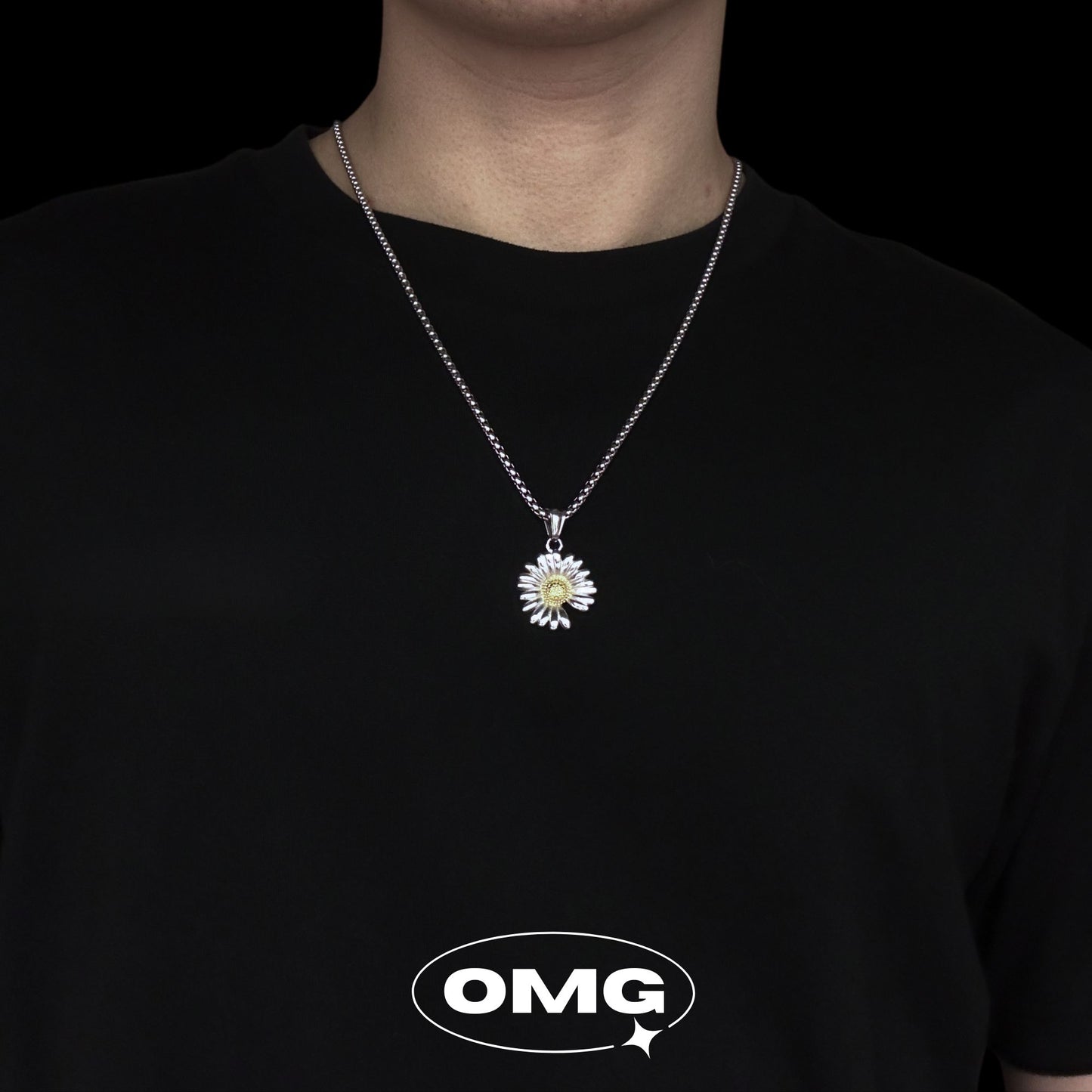 OMG - Y2K Daisy Men's Pendant Necklace