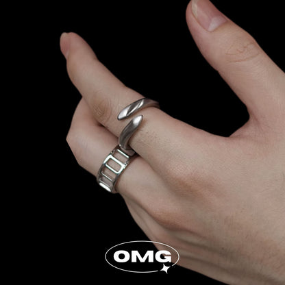 OMG - Nail Men's Ring