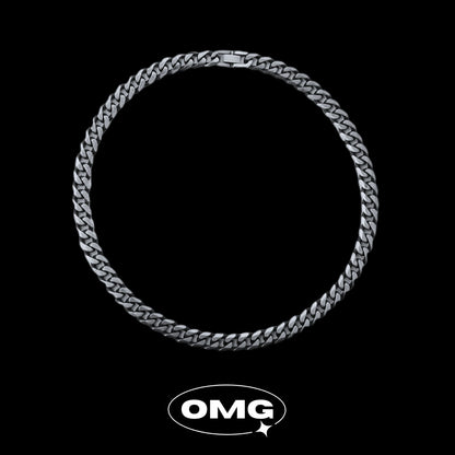 OMG - 復古黑古巴男士頸鏈/項鍊