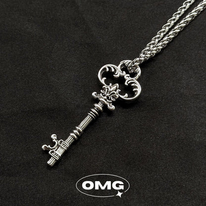 OMG - 巴洛克鑰匙男士頸鏈/項鍊