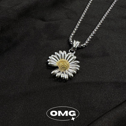 OMG - Y2K Daisy Men's Pendant Necklace