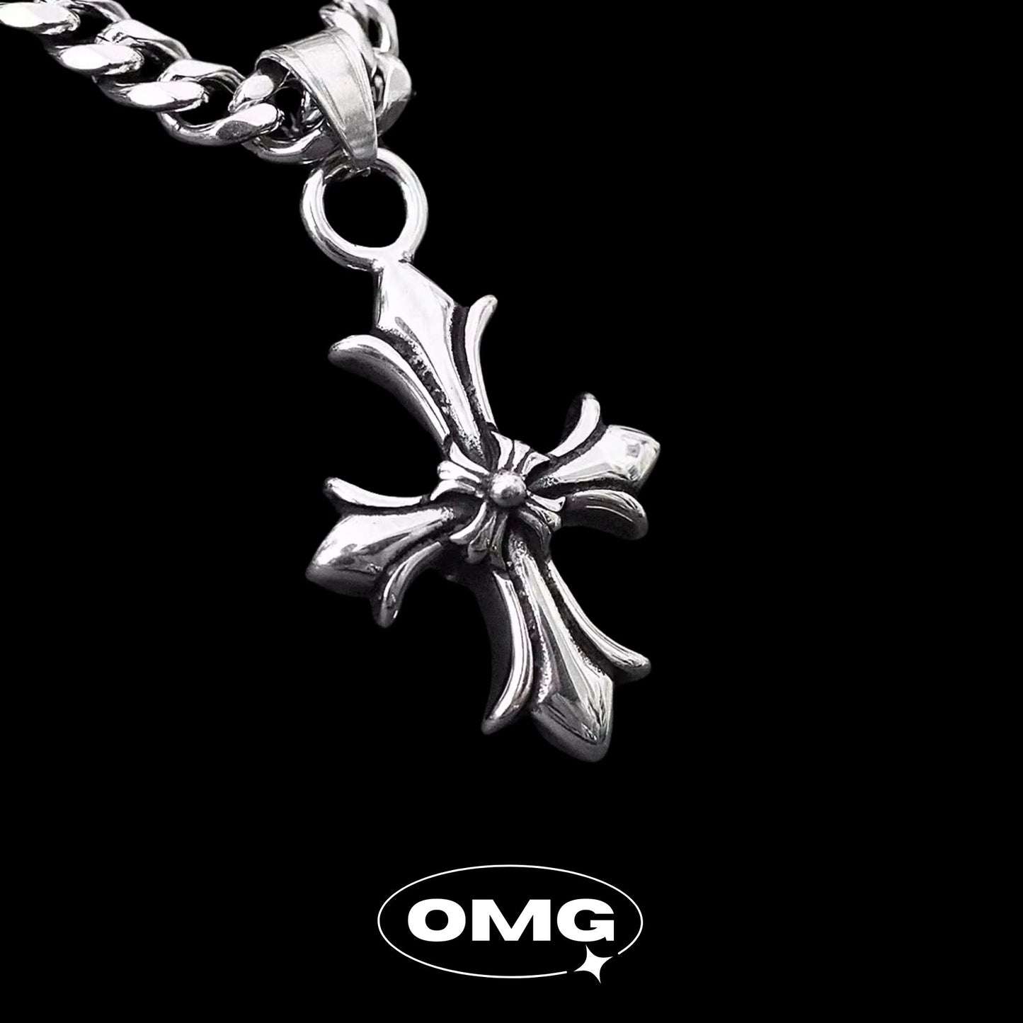 OMG - Roman Cross Men's Necklace