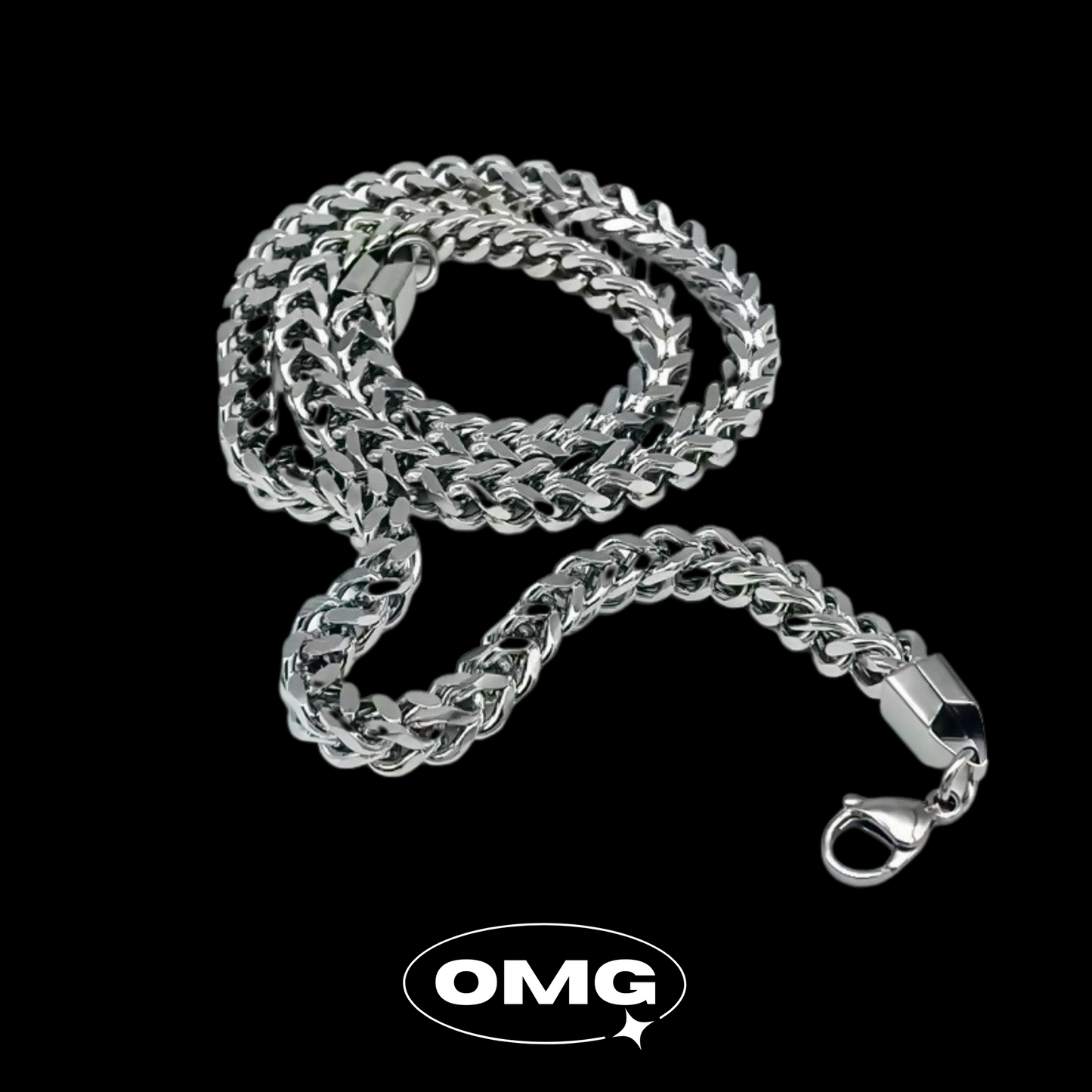 OMG - Classic Men's Dragon Bone Chain Necklace