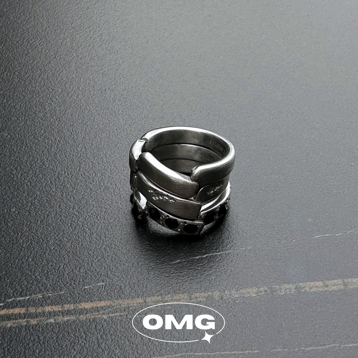 OMG - Fashionable Triple Men's Ring