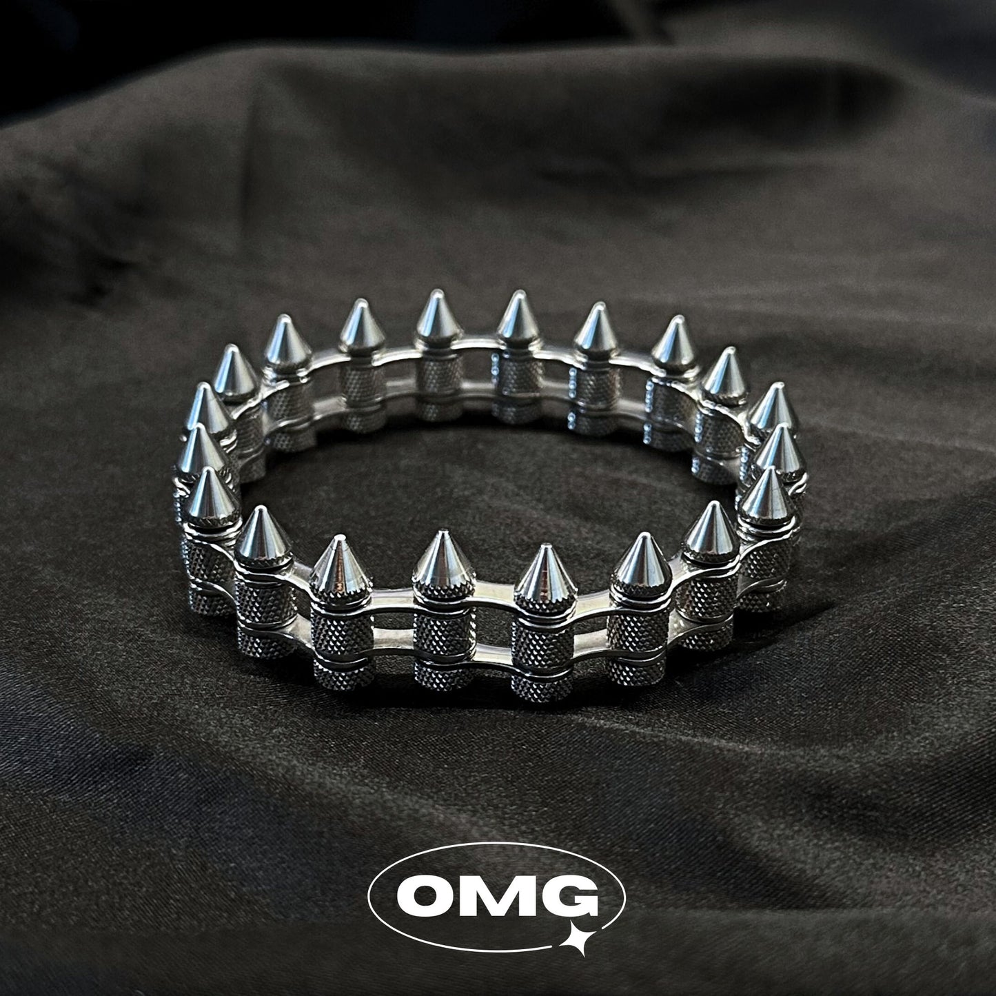 OMG - Metal Bullet Men's Bracelet