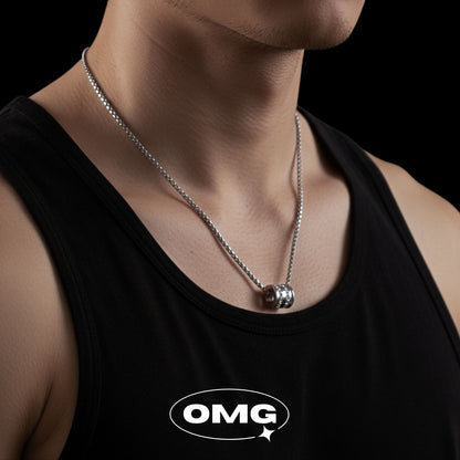 OMG - Lucky Diamond Charm Men's Necklace