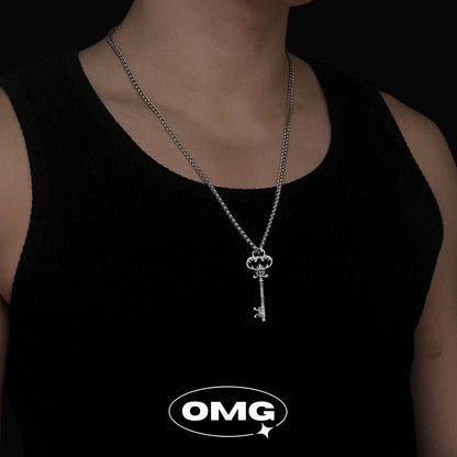 OMG - 巴洛克鑰匙男士頸鏈/項鍊