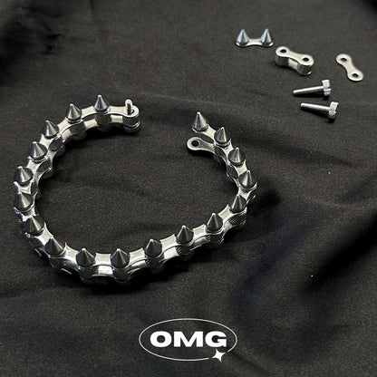 OMG - Metal Bullet Men's Bracelet