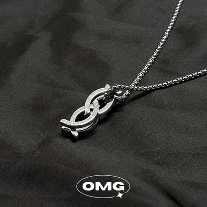 OMG - "一飾三戴"圓環男士頸鏈/ 戒指