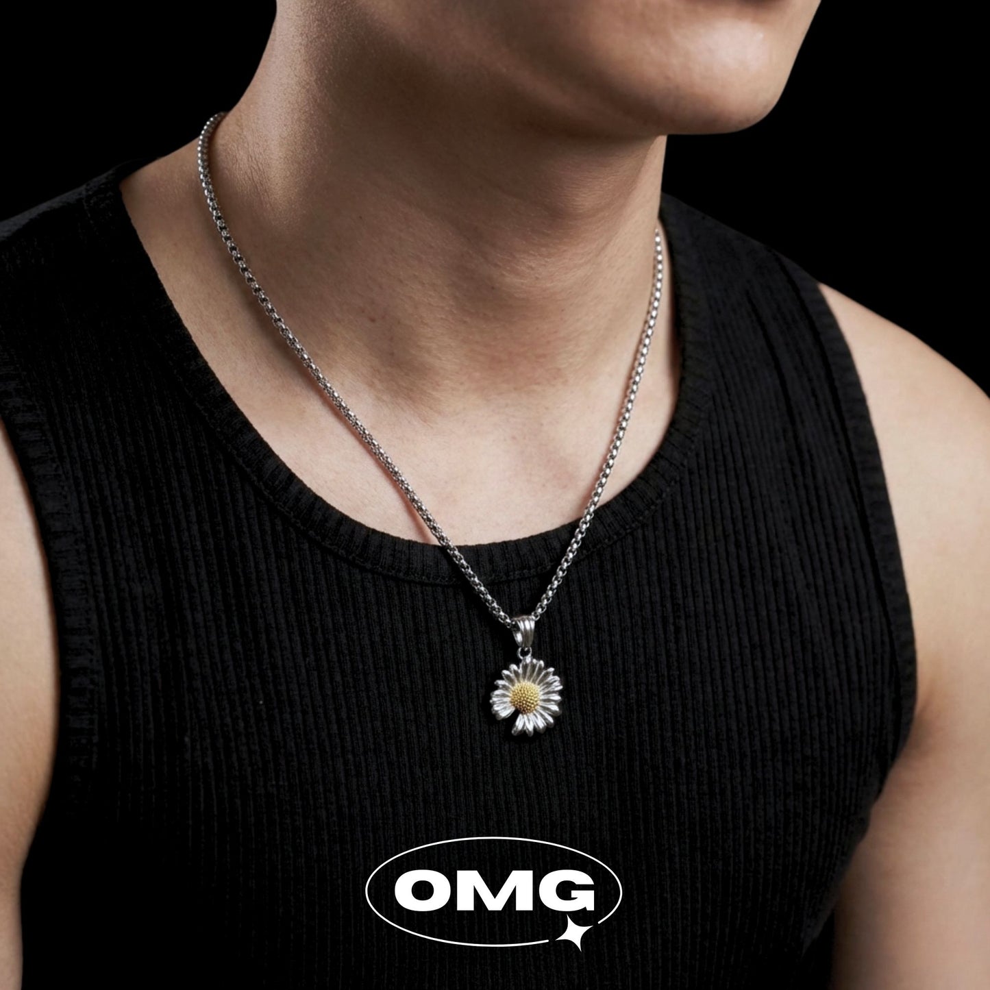 OMG - Y2K Daisy Men's Pendant Necklace