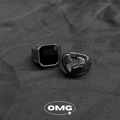 OMG - Broken Heart Men's Ring
