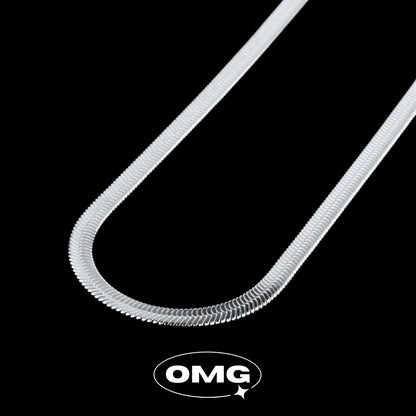 OMG - 經典男裝蛇骨鏈頸鏈