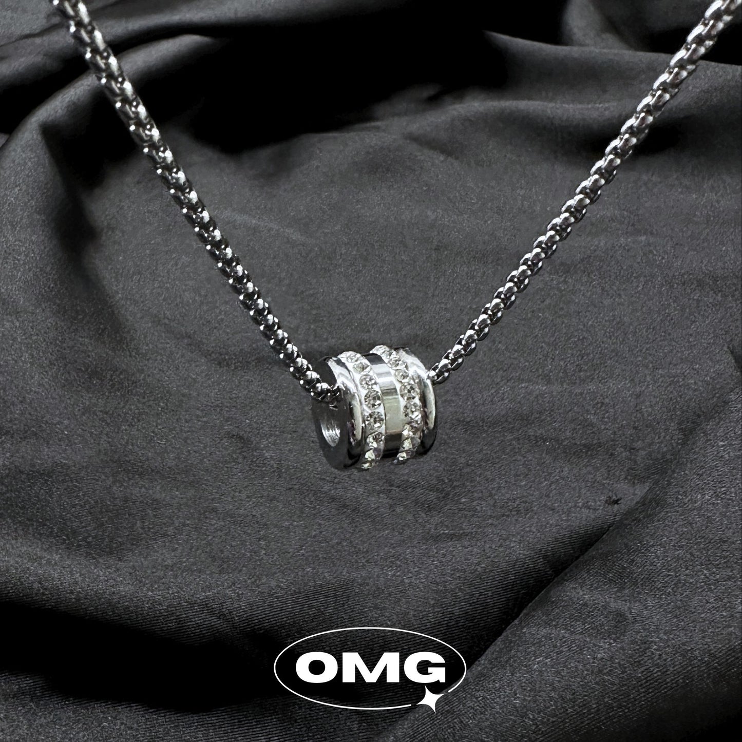 OMG - Lucky Diamond Charm Men's Necklace