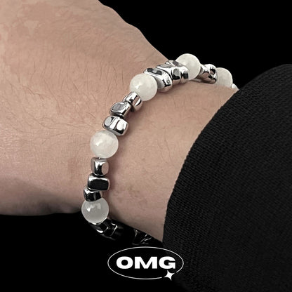 OMG - Cat's Eye Stone Men's Bracelet