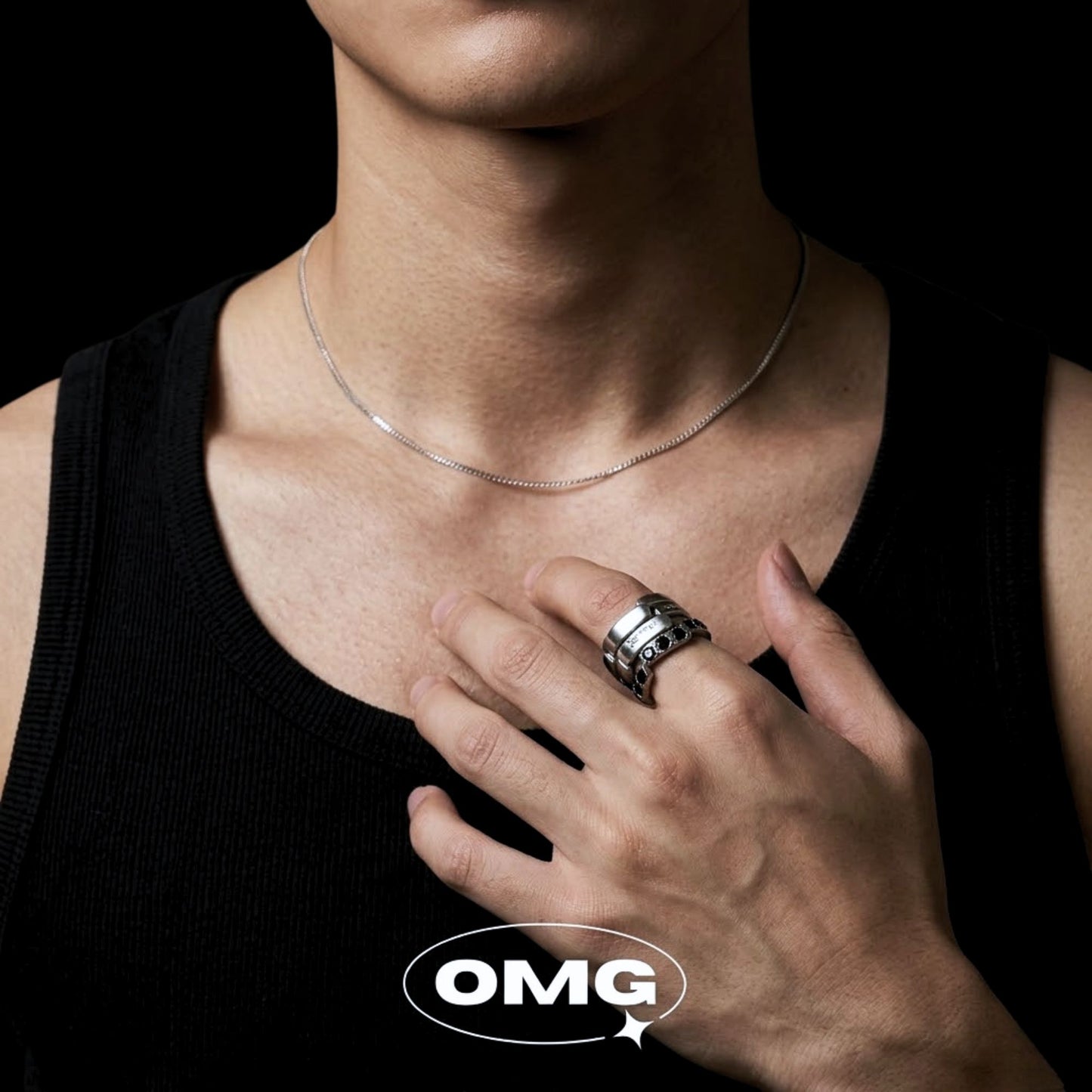 OMG - Fashionable Triple Men's Ring