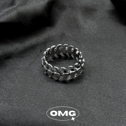 OMG - Dark Dragon Bone Men's Ring