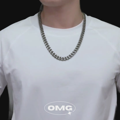 OMG - 復古黑古巴男士頸鏈/項鍊