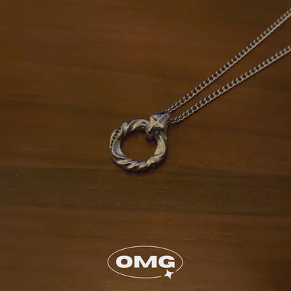 OMG - Mobius Strip Men's Pendant Necklace