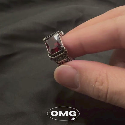 OMG - Vintage Ruby Men's Ring