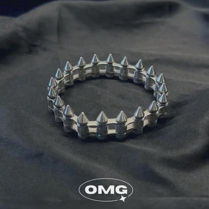 OMG - Metal Bullet Men's Bracelet