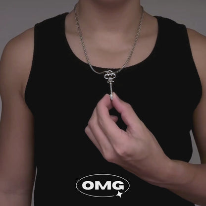 OMG - 巴洛克鑰匙男士頸鏈/項鍊