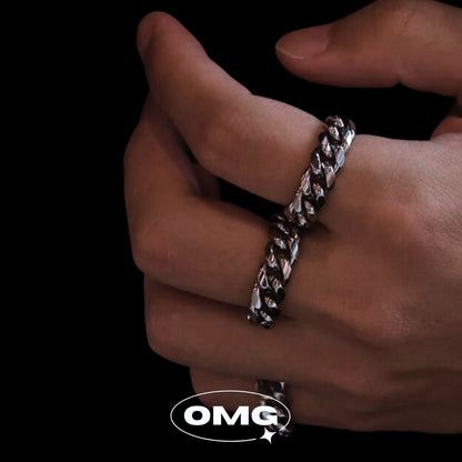 OMG - Cuban Chain Men's Ring